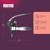 Innovine Horizontal Lever Corkscrew, Durable Die-Cast Zinc Construction Wine Opener with Non-Stick Spiral Worm, Perfect for Home Bar, Set of 1 - 3 of 4