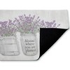 Stupell Industries Bloom Where You Are Planted Printed Outdoor Door Mat, design by Lettered and Lined, 18"x30" - 2 of 4