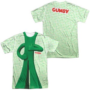 Men's Gumby Gumb Me Sub (Front Back Print) Short Sleeve Costume T-Shirt - 1 of 4