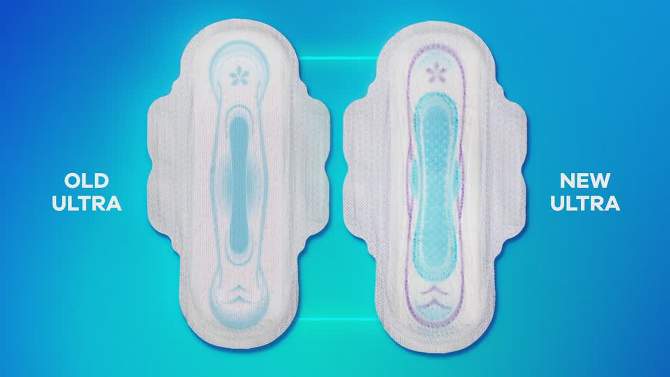 Always Ultra Thin Pads Extra Super Long Absorbency Unscented with Wings - Size 3, 2 of 11, play video