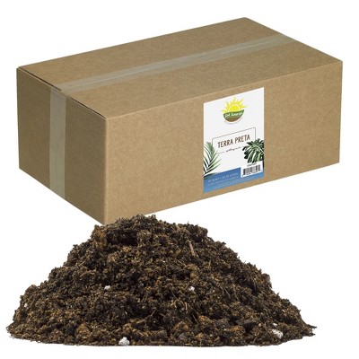 Soil Sunrise Terra-Preta Inspired Potting Soil, Biochar-Enriched Sustainable Mix for Indoor/Outdoor  Plants