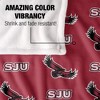 Saint Josephs University Logo Pattern Silky 50x60 Blanket, 1 Sided - 4 of 4