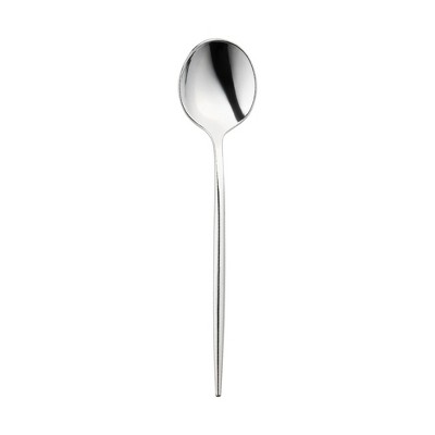 Smarty Had A Party Silver Moderno Plastic Dessert Spoons - 300 pcs