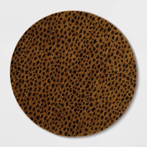 Daffodil Leopard Print Woven Rug - Threshold™ - 1 of 4