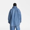 KBB by KAHLANA Women's Long Sleeve 'The Samira Shirt' - Medium Wash - 2 of 3