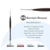 Borciani e Bonazzi UNICO Synthetic Mongoose Artist Paint Brush - Series 800 Round - Size #2 - Watercolors, Oil & Acrylic Paint - Handcrafted in Italy, - 2 of 4