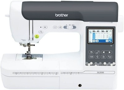 Brother SE2000 White Computerized Sewing and Embroidery Machine