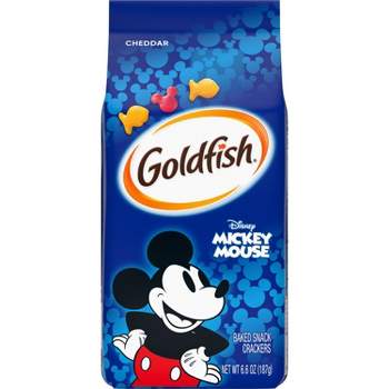 Goldfish Disney Mickey Mouse Cheddar Crackers - 27.3oz : Target
