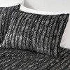 Gracie Mills Maelona Metallic Print Faux Fur Comforter Set - 3 of 4