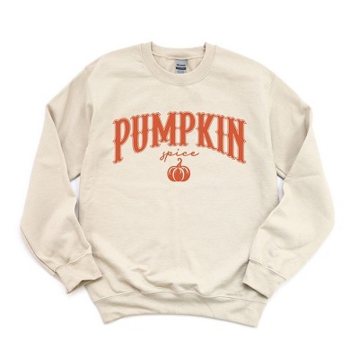 Simply Sage Market Women's Graphic Sweatshirt Pumpkin Spice Bold
