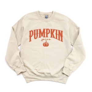 Simply Sage Market Women's Graphic Sweatshirt Pumpkin Spice Bold - 1 of 4
