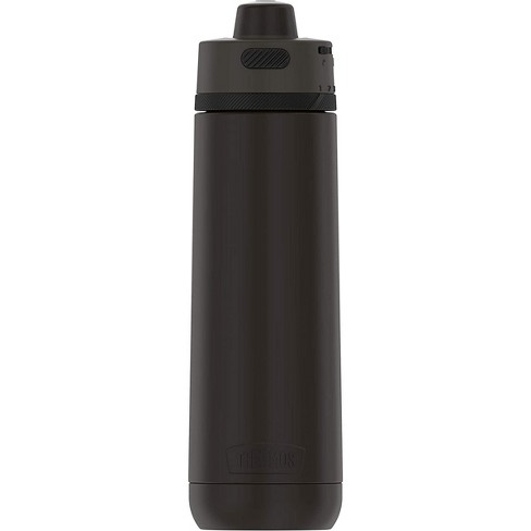THERMOS Stainless Steel Hydration Bottle, 24 Ounce, Espresso Black