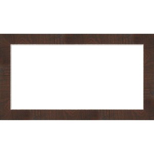 Amanti Art Wildwood Brown Narrow Framed Magnetic Dry Erase Board - 1 of 4