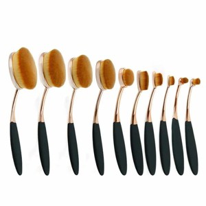 Beauty Experts Set of 10 Oval Beauty Brushes - 1 of 4