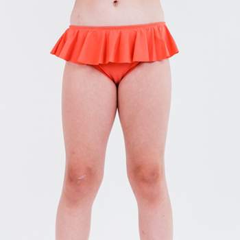 Calypsa Girl's Ruffled Bikini Bottom