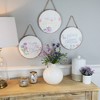 Northlight Springtime Floral Hanging Wall Signs - 9.75" - Set of 3 - 2 of 4