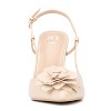 New York & Company Rosemarie Women's Flower Slingback Heels - 4 of 4