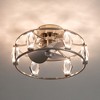 Airsurfer 20.8" Ceiling Fan with Remote, 6-Speed Reversible DC Motor, LED Light, Timer, Quiet Indoor Fan for Living Room & Bedroom - 2 of 4