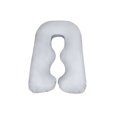 Leachco Back 'n Belly on My Own Support Pillow - Peaceful Gray