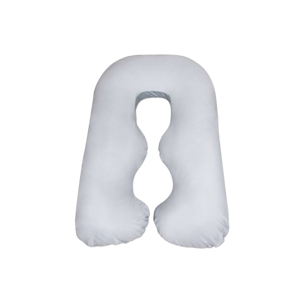 Leachco Back 'N Belly Support Pillow - Peaceful Gray