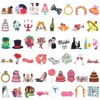 Wrapables Waterproof Vinyl Stickers for Water Bottles, Laptop, Phones, Skateboards, Decals for Teens - 2 of 4