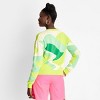 Women's Abstract Oversized Crewneck Sweater - Future Collective™ with Alani Noelle Yellow/Green - image 2 of 3