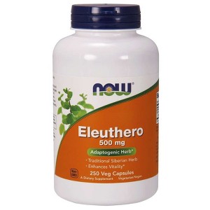 Eleuthero 500mg by Now Foods  -  250 Capsule - 1 of 2