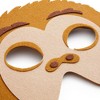 Blue Panda 12 Pack Felt Animal Masks for Kids, Jungle Safari Party Favors for Birthday (7x7.2 in) - 4 of 4