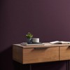 Luxury Amethyst Purple Plain Paste the Wall Wallpaper - 2 of 4