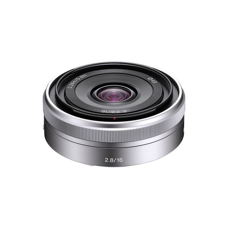 Sony SEL16F28 16mm f/2.8 Wide-Angle Lens for NEX Series Cameras, 1 of 2