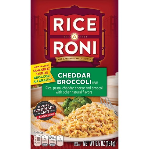 Rice A Roni Cheddar Broccoli Rice 6 5oz Target