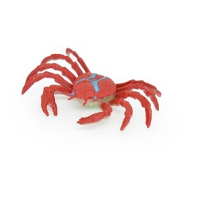 Crab, Red, Figure, Model, Figurine, Educational, Animal, Kids, Gift Toy Plastic Rock Crab Replica     2 Inches     CWG164 BB28 - 1 of 4