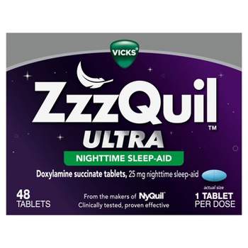 ZzzQuil Ultra Nighttime Sleep-Aid Tablets - 48ct