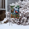 Briarwood Lane Garden Flag 12x18 For Outdoor Snow Day Cardinals Winter For Winter Garden Flag Flags For Outside - 4 of 4