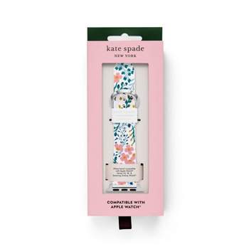 Kate Spade New York Apple Watch White Floral Silicone Band - 38/40/41mm