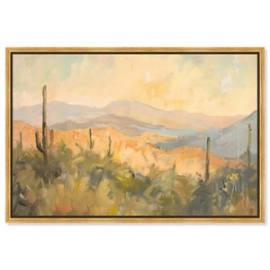 Art Remedy Arizona Fields Classic Landscape Art Framed - 1 of 4