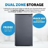 Newair 3.3 Cu. Ft. Mini Fridge with Chiller Compartment, Energy Star Certified, Single Door Refrigerator, Can Dispenser - 2 of 4