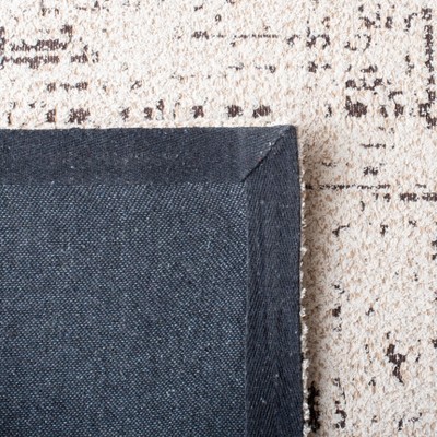 Ivory and Natural Flat Woven Rectangular Area Rug