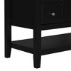 ChicFurnit 36 Inch Bathroom Vanity for Bathroom Vanity with Sink Combo One Cabinet and Six Drawers Solid Wood and MDF Board, Black, 36"*18"*34.1" - 4 of 4