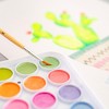Brea Reese: Neon & Metallic Watercolor Set - 36 Colors, 1 Brush - 4 of 4