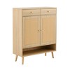 Dolonm Modern Minimalist Shoe Cabinet:,MDF & Customizable Storage for Entryway/Living Room - 2 of 4