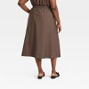 Women's Midi Picnic A-Line Skirt - A New Day™ - 2 of 3