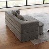 JOYRACER 75" 2-in-1 Convertible Foldable Sofa Bed with Blanket & 4 Pillows, Floor Sleeper Lounge Sofa, Couch for Living Room, Bedroom, Apartment - 4 of 4