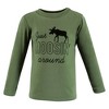 Hudson Baby Infant and Toddler Boy Long Sleeve T-Shirts, Animal Adventure - 4 of 4