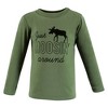 Hudson Baby Infant and Toddler Boy Long Sleeve T-Shirts, Animal Adventure - image 4 of 4