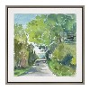 Kate & Laurel All Things Decor 22"x22" The Lane and Sea Framed Canvas by Patricia Shaw Gray - 2 of 4