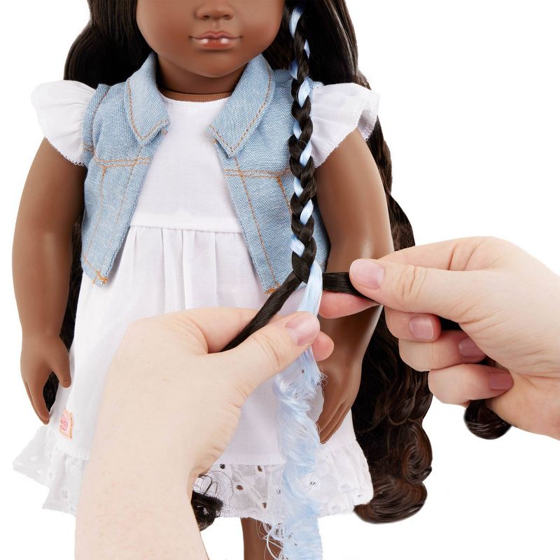Our Generation Patti 18&#39;&#39; Hair Grow Doll &#38; Styling Accessories Set, 4 of 11