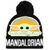 Adult Star Wars The Mandalorian The Child Cuff Pom Beanie & Gloves 2-Piece Winter Combo - 2 of 2