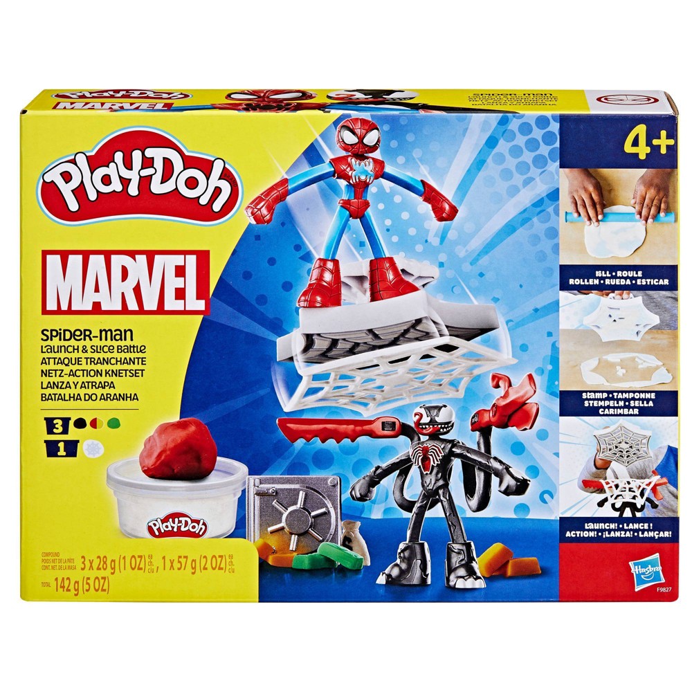 Play-Doh Spider-Man Launch and Slice Battle Set