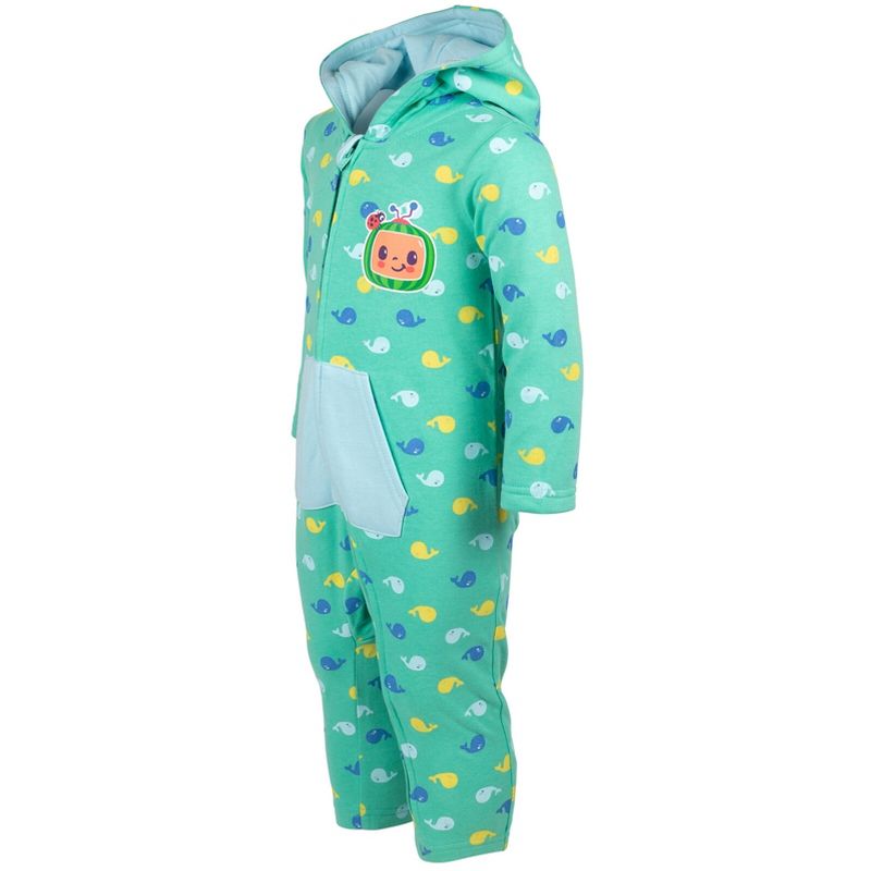 CoComelon Baby Girls Fleece Coverall Infant, 2 of 8